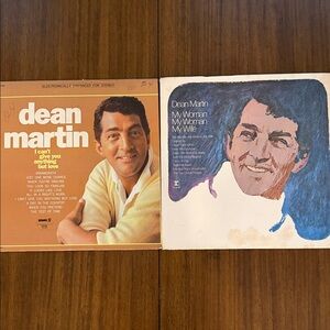 Dean Martin Vinyl Record Lot - I can’t give you anything but love my woman